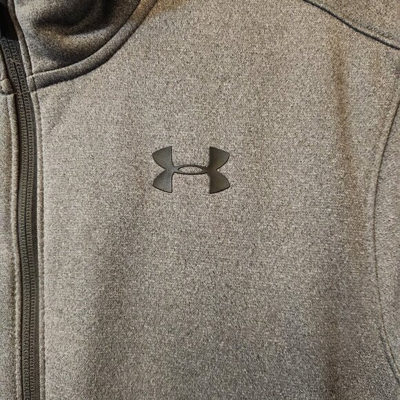 Under Armour Full Zip Sweatshirt ColdGear Fleece Lined Mens‎ Small NEW NWOT - Picture 16 of 16